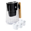 Jug with water filter G21, 60022501, 2.5 L, Black