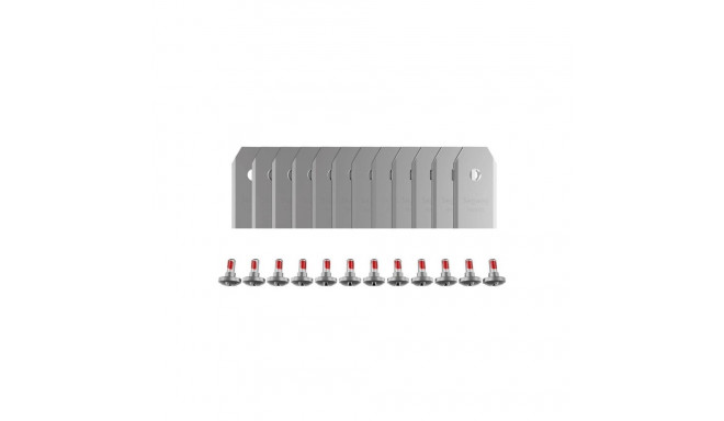Segway Navimow Robot Lawn Mower Stainless Steel Blade Assembly, 12 pcs