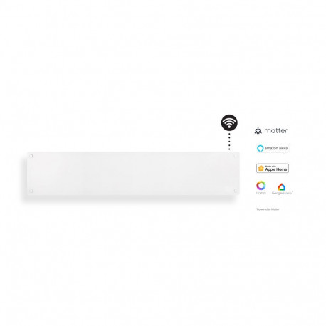 Mill Heater GL1000LWIFI3 WiFi Gen3 Panel Heater 1000 W Suitable for rooms up to 12-16 m² White IPX4