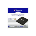 Verbatim väline õhuke Blu-ray kirjutaja + USB-C/USB-A kaabel must 43889