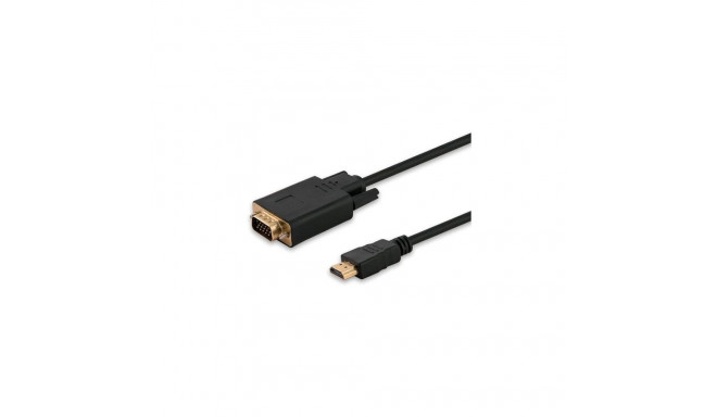 Savio HDMI - D-Sub (VGA) Cable 1.8m Black (SAVKABELCL-103)