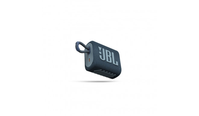 JBL waterproof portable speaker JBL Go 3 blue