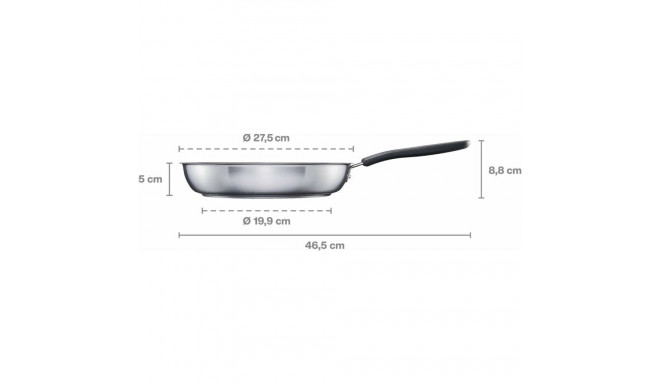 Ceramic frying pan FISKARS FF, non-stick coating, 26 cm, 1 pc.