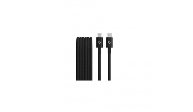Beats USB-C to USB-C Woven Cable (1.5 m) - Bolt Black