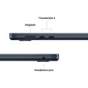MacBook Air 15” Apple M4 10C CPU, 10C GPU/16GB/256GB SSD/Midnight/RUS