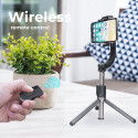 Mocco Gimbal 4in1 Universāls Selfie Stick ar 1x ass stabilizatoru / Tripod Statnis / Bluetooth Tālva