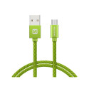 Swissten Textile Universal Micro USB Data and Charging Cable 2m