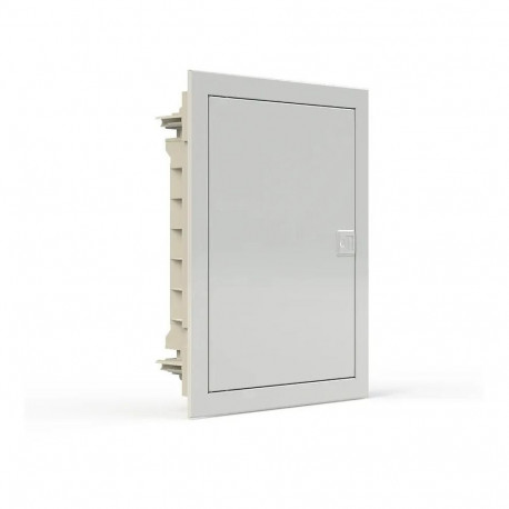 Plastic enclosure w/ metal doors, IP40, 2 rows
