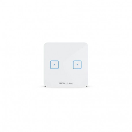 juhtmega topeltlüliti must WS-02M Tech Cont.