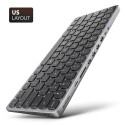 Axagon HMC-KB-US sülearvuti dokk/portide replikator juhtmega USB 3.2 Gen 1 (3.1 Gen 1) Type-C hall
