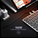 Axagon HMC-KB-US laptop dock/port replicator Wired USB 3.2 Gen 1 (3.1 Gen 1) Type-C Grey