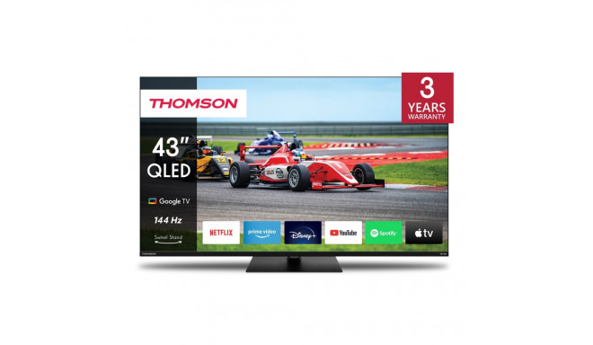43" LCD QLED 4K teler