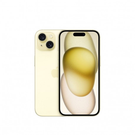 Apple iPhone 15 15,5 cm (6,1") kahe SIM-iga iOS 17 5G USB Type-C 256 GB kollane