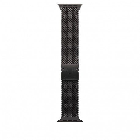 Apple 49mm Black Titanium Milanese Loop - Medium