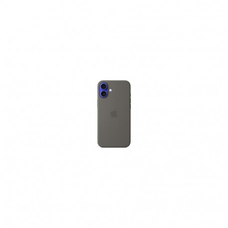 Apple iPhone 16 Plus Silicone Case with MagSafe - Stone Gray