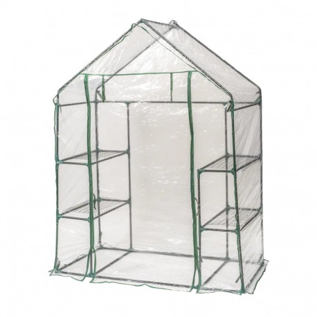 Garden greenhouse with dimensions 143x73x195cm, PVC