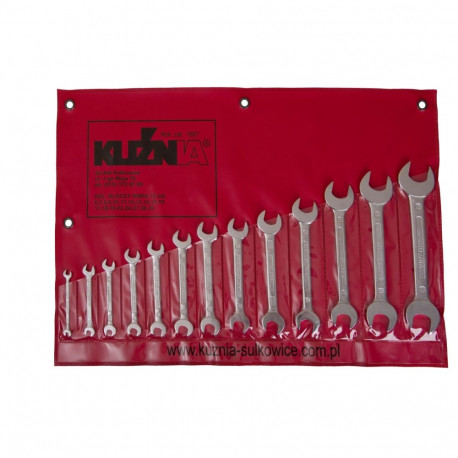 Set of open-end wrenches 13 pcs 6-32mm