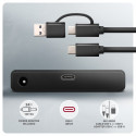 Axagon ADSA-FPX USB-C 10Gbps FAST PORT X adapter for 2.5"/3.5" SSD/HDD