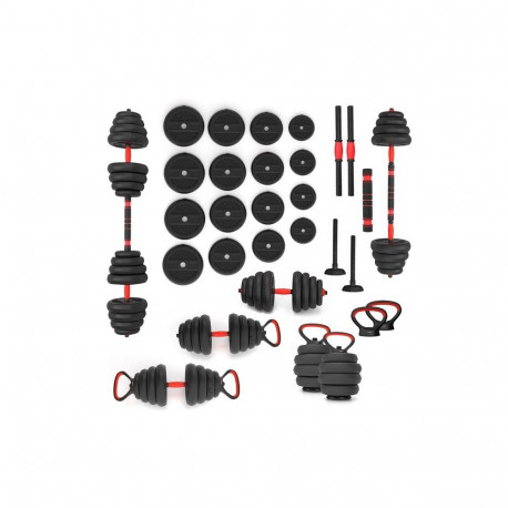 6IN1 raskuste komplekt HMS SGN130 (kang, hantel ja sangpomm) 30kg