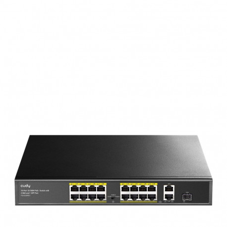 Cudy FS1018PS1 hall Fast Ethernet (10/100) Power over Ethernet (PoE) võrgulüliti