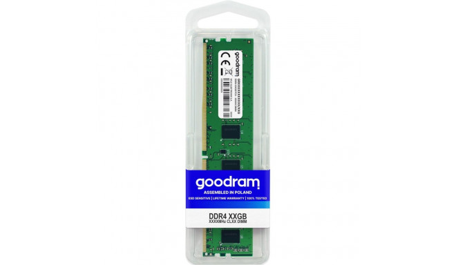 Goodram GR2666D464L19S/16G mälumoodul 16 GB 1 x 16 GB DDR4 2666 MHz