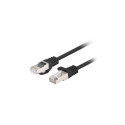 Lanberg PCF6-20CC-0300-BK võrgukaabel must 3 m Cat6 F/UTP (FTP)