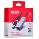 UNITEK adapter USB-A/USB-C - RJ-45 2.5 Gbit, U1313C