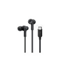 Belkin ROCKSTAR juhtmega kõrvasisesed kõrvaklapid kõnede/muusika jaoks USB Type-C must