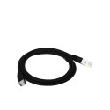 Alantec KKU5CZA1 võrgukaabel must 1 m Cat5e U/UTP (UTP)