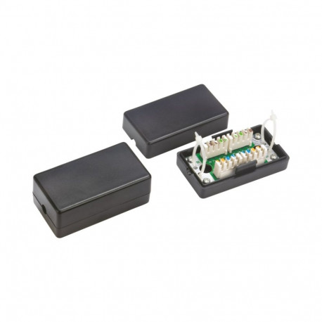 Alantec WTM06 network junction box Cat5e Black