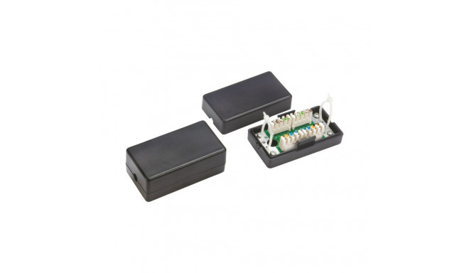 Alantec WTM06 network junction box Cat5e Black