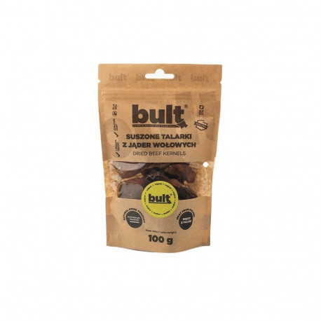 BULT Dried beef kernels - dog treat - 100g
