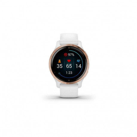 Garmin Venu 2S 2.79 cm (1.1") AMOLED 40 mm Digital 360 x 360 pixels Touchscreen Rose gold Wi-Fi GPS