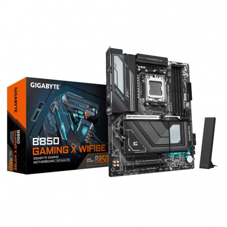 GIGABYTE B850 GAMING X WIFI6E Motherboard - AMD Ryzen 9000 Series CPUs, 12+2+2 Phases Digital VRM, u