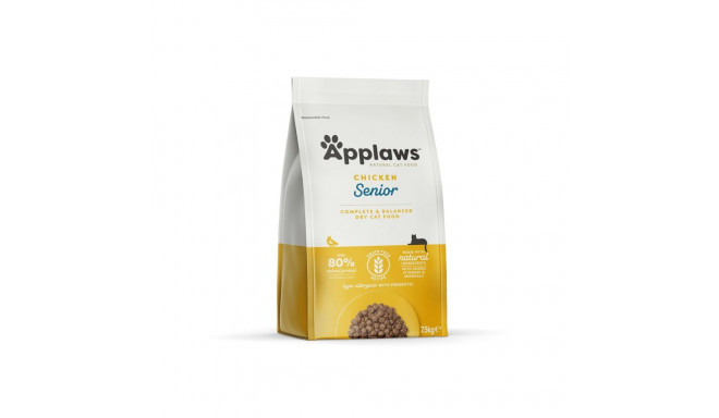 APPLAWS Senior kana kuiv kassitoit 7,5kg