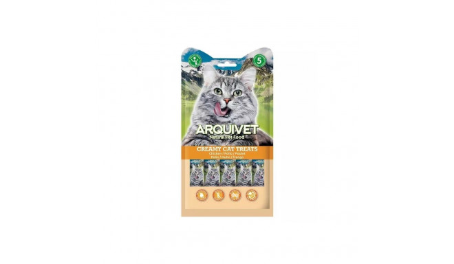 ARQUIVET Creamy Cat Treats Chicken - cat treats - 5 x 14g