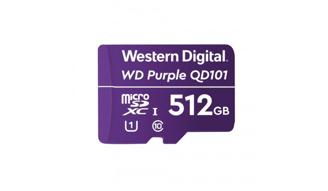Western Digital WD Purple SC QD101 512 GB microSDXC klass 10