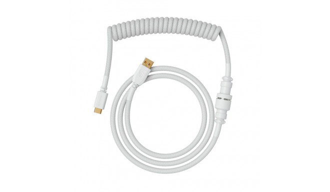 Glorious Gaming Glorious GMMK keerdkaabel ghost valge