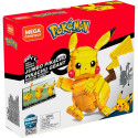 MEGA Pokémon Building Toy Kit Jumbo Pikachu (825 Pieces) 12 inch Action Figure for Kids