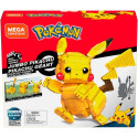 MEGA Pokémon ehituskomplekt jumbo Pikachu (825 osa) 12-tolline mänguasi lastele