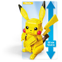 MEGA Pokémon ehituskomplekt jumbo Pikachu (825 osa) 12-tolline mänguasi lastele