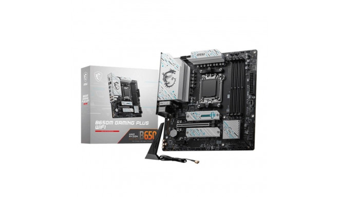 MSI B650M GAMING PLUS WIFI emaplaat AMD B650 Socket AM5 micro ATX