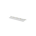 LANBERG PATCH PANEL 24 PORT 0.5U CAT.6 UTP GRAY