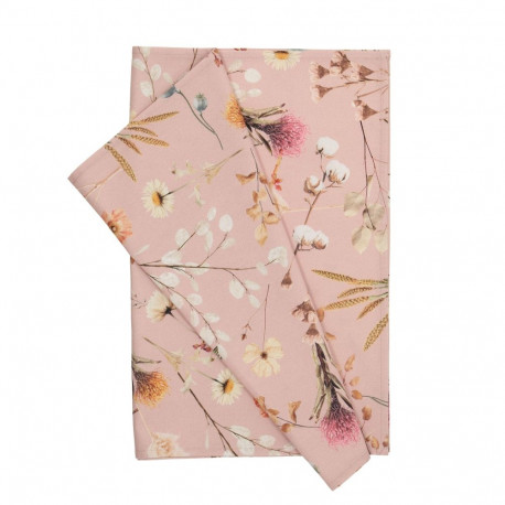 Linik HOLLY 43x116cm, kuivatatud lilled, 100% puuvill, kangas 485