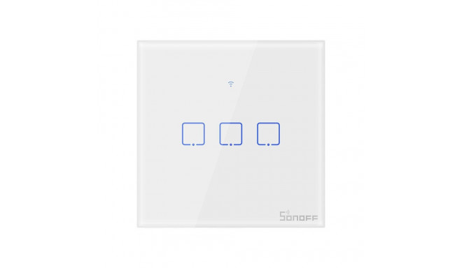 Smart Switch WiFi + RF 433 Sonoff T1 EU TX (3-channel)