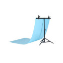 Photo studio background support Puluz 70x200cm + Backdrops 2 pcs DCA0976