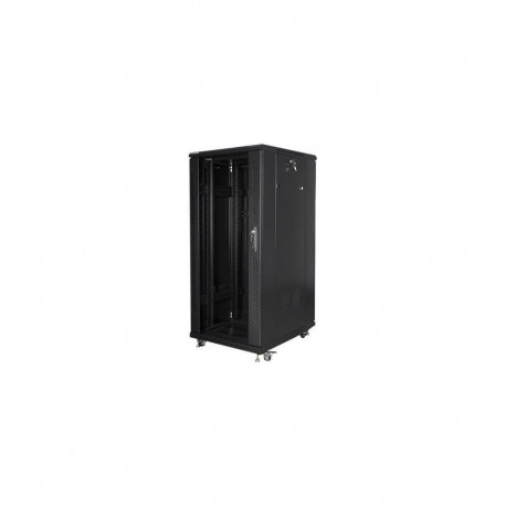 Lanberg Rack cabinet 19" free-standing 27U/600x800 (flat pack), black |