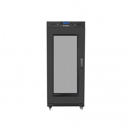 Lanberg Rack cabinet 19" free-standing 15U/800x1000 (flat pack) with mesh door lCD V2, black |
