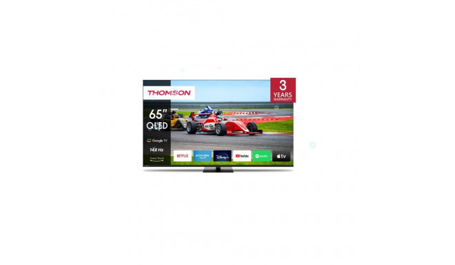 Thomson TV Set||65"|4K/Smart|QLED|3840x2160|Wireless LAN|Bluetooth|Google TV|Black|65QG7C14