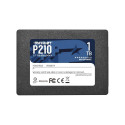 Patriot SSD||P210|1TB|SATA 3.0|Write speed 430 MBytes/sec|Read speed 520 MBytes/sec|2,5"|TBW 480 TB|